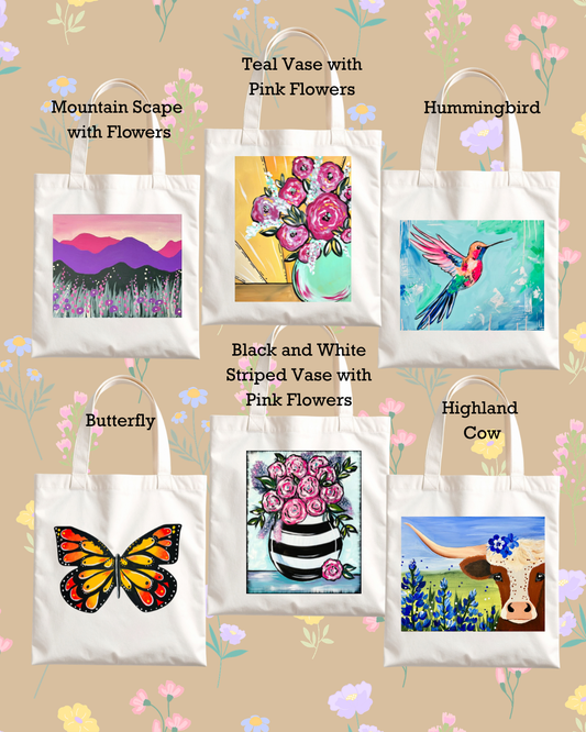 Tote Bag Paint Night May 7th @ Moonshot Brewing