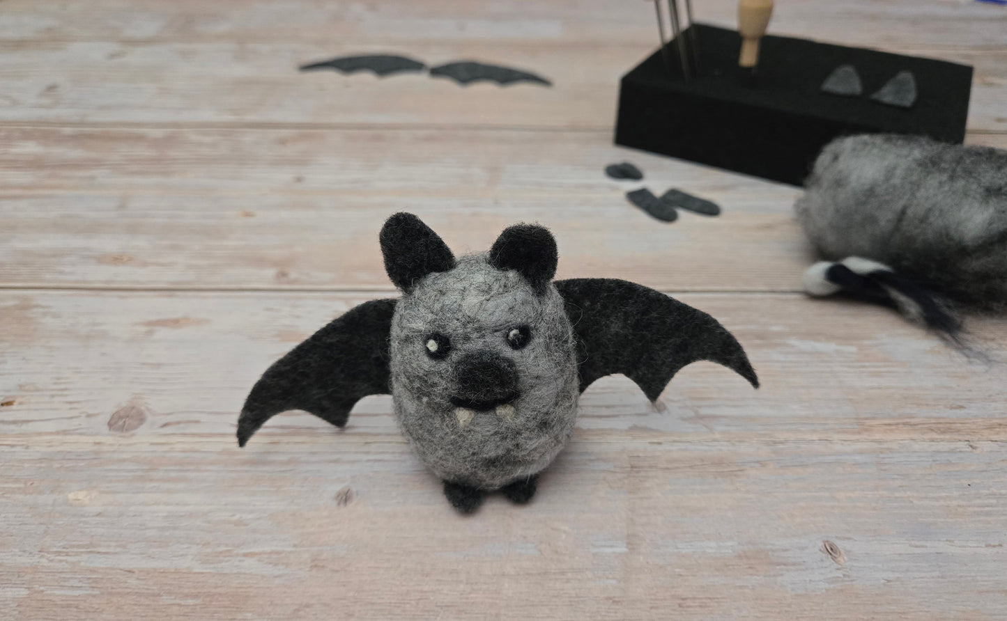Needle Felted Bat September 15th @ White Bluffs Brewing