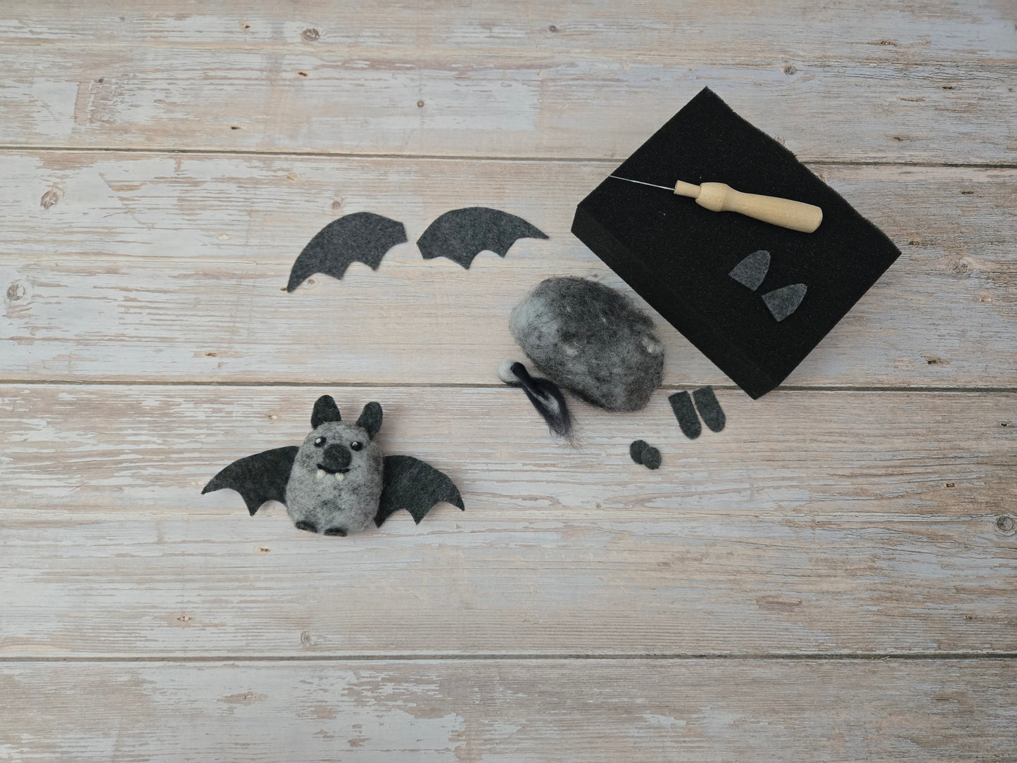Needle Felted Bat September 15th @ White Bluffs Brewing