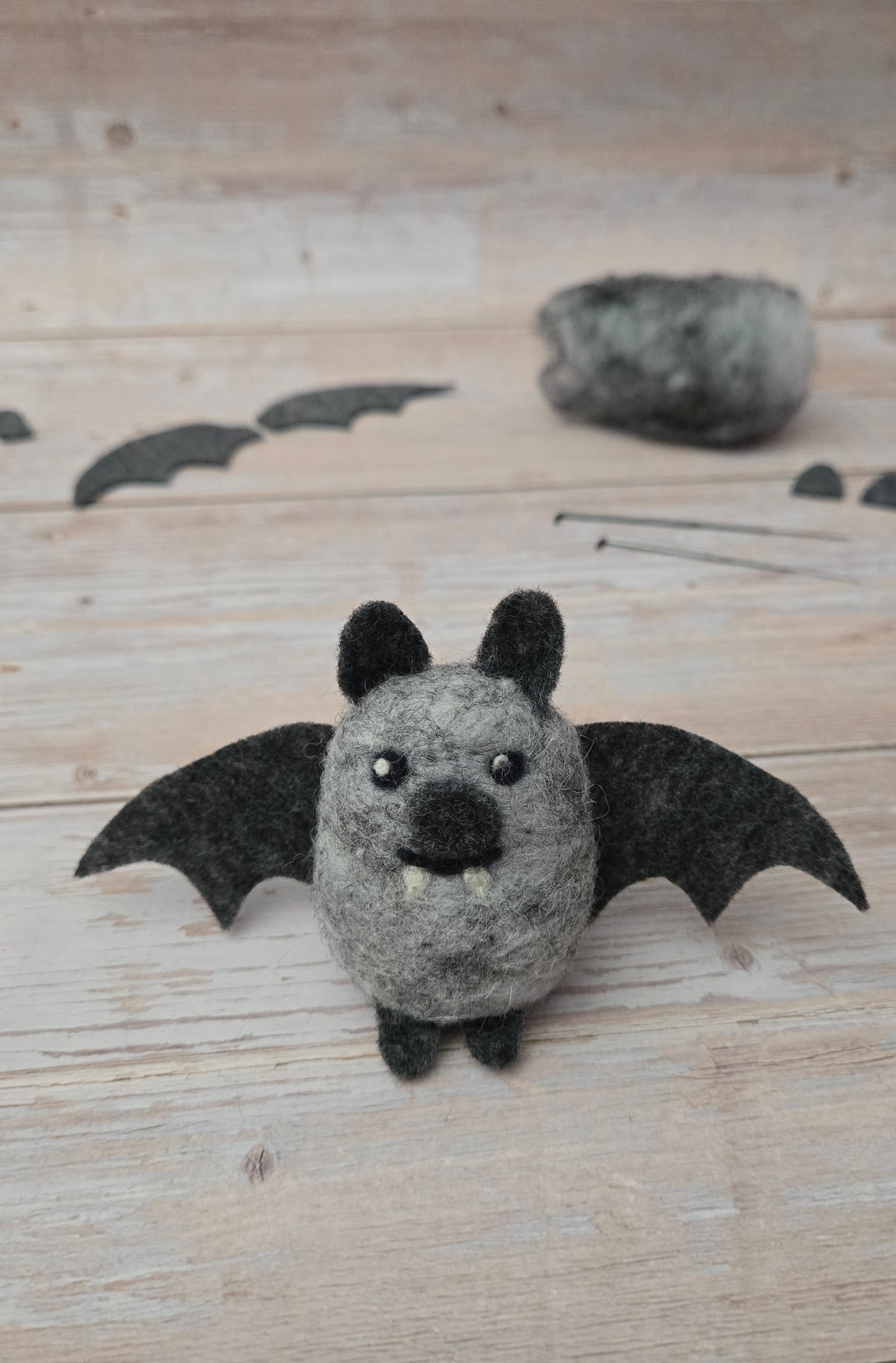 Needle Felted Bat September 15th @ White Bluffs Brewing