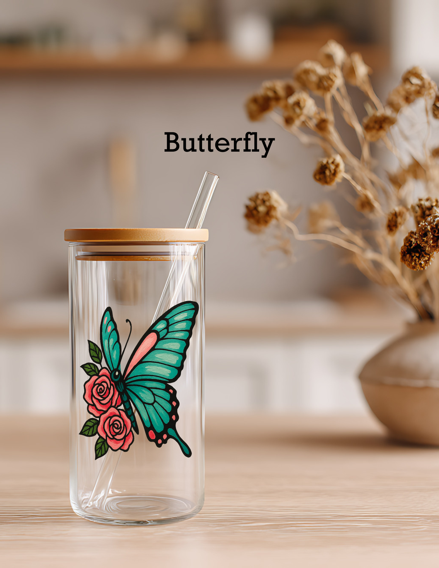Painted Floral Glasses with Straws May 14th @ Iconic Brewing