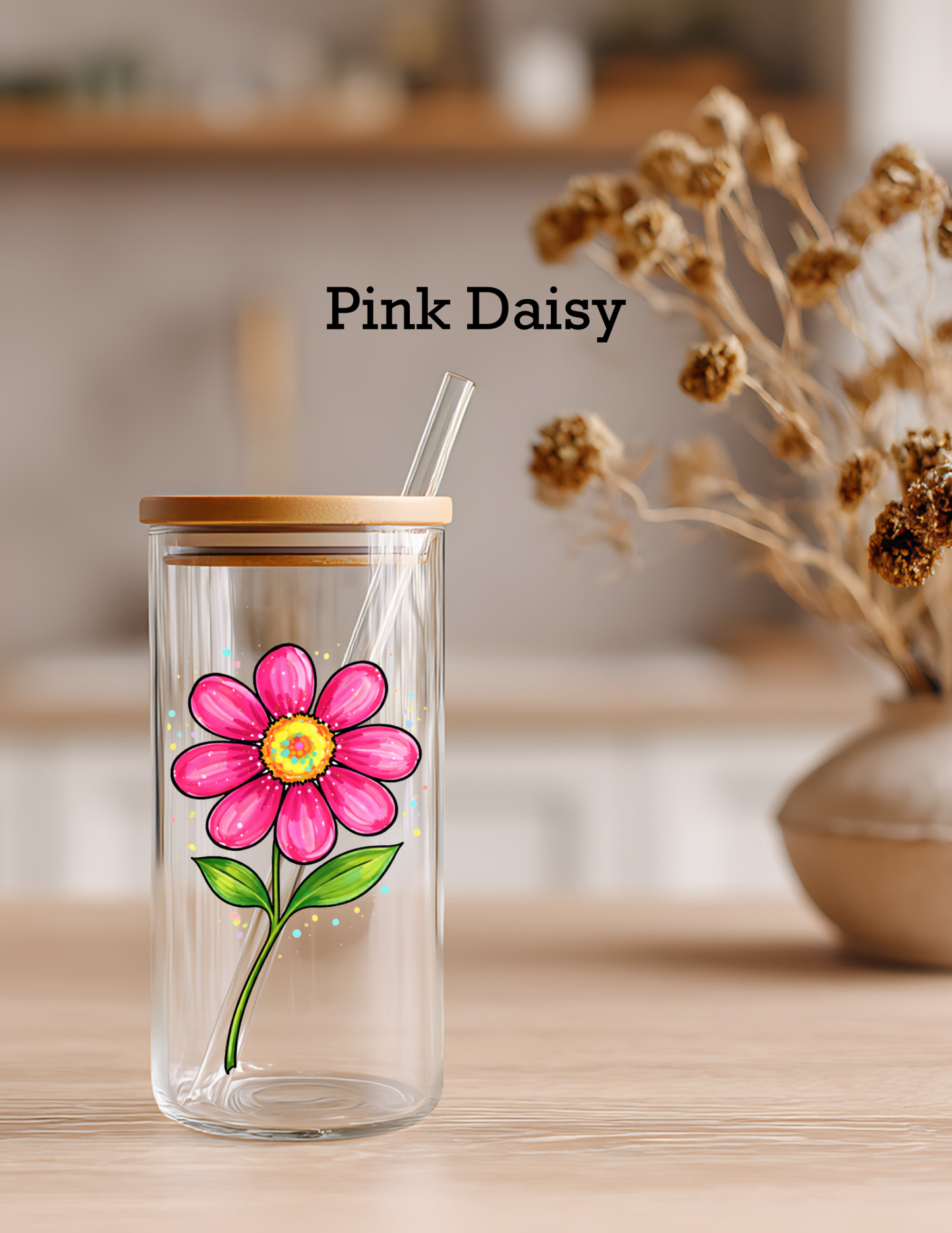 Painted Floral Glasses with Straws May 14th @ Iconic Brewing