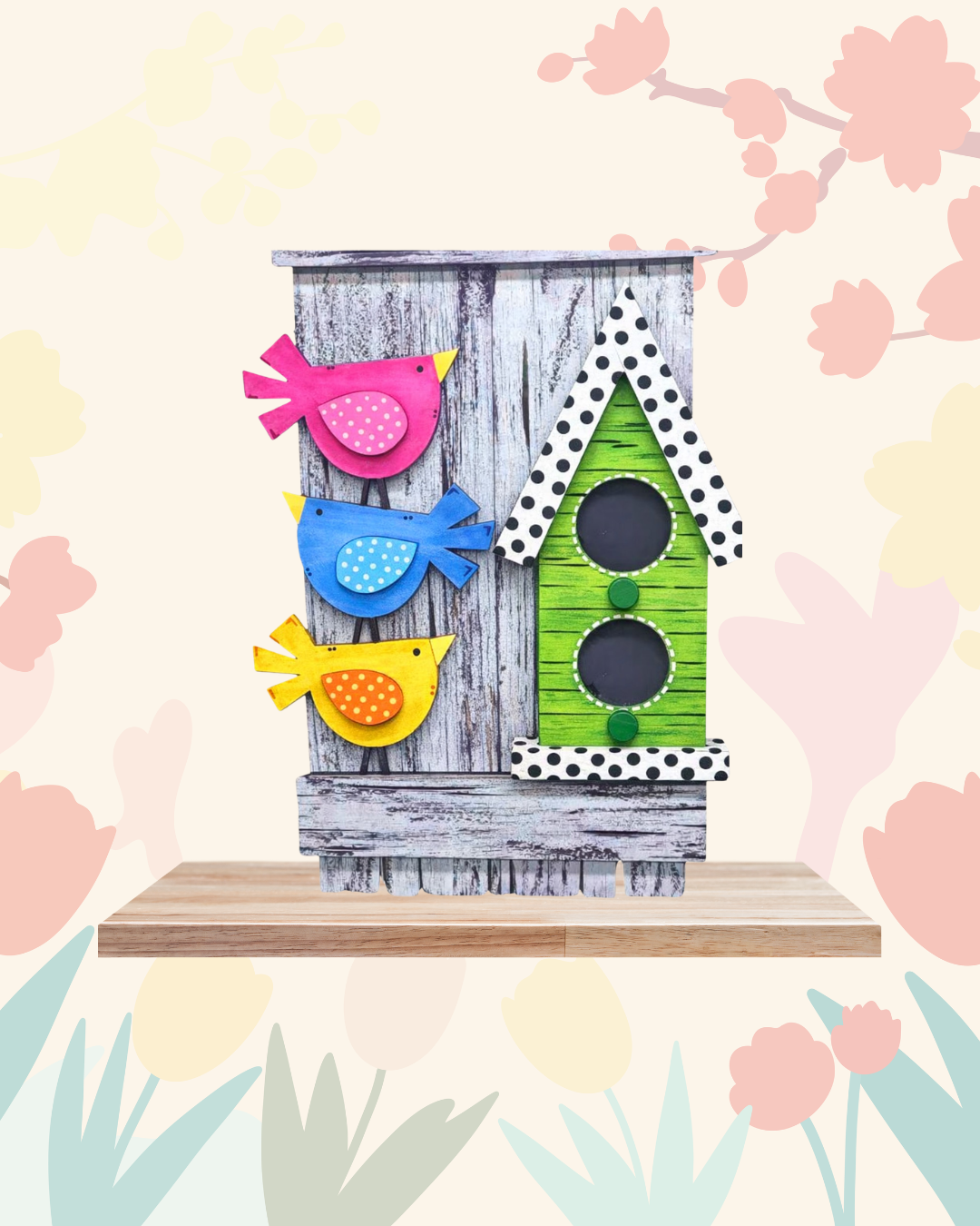 Birds of a Feather Spring Paint Night Class in Tri-Cities with Dazzling Life Designs