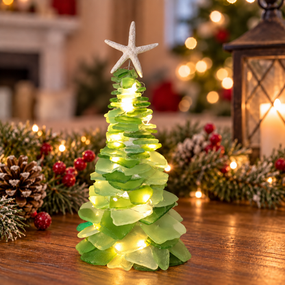 Sea Glass Christmas Tree Craft Night | Nov 4 at SoilMates in Kennewick