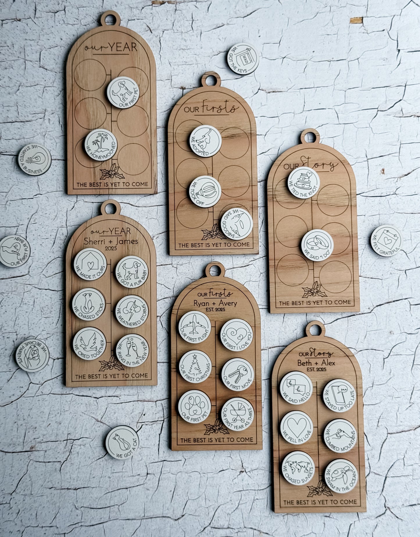 Personalized Milestone Holiday Ornament