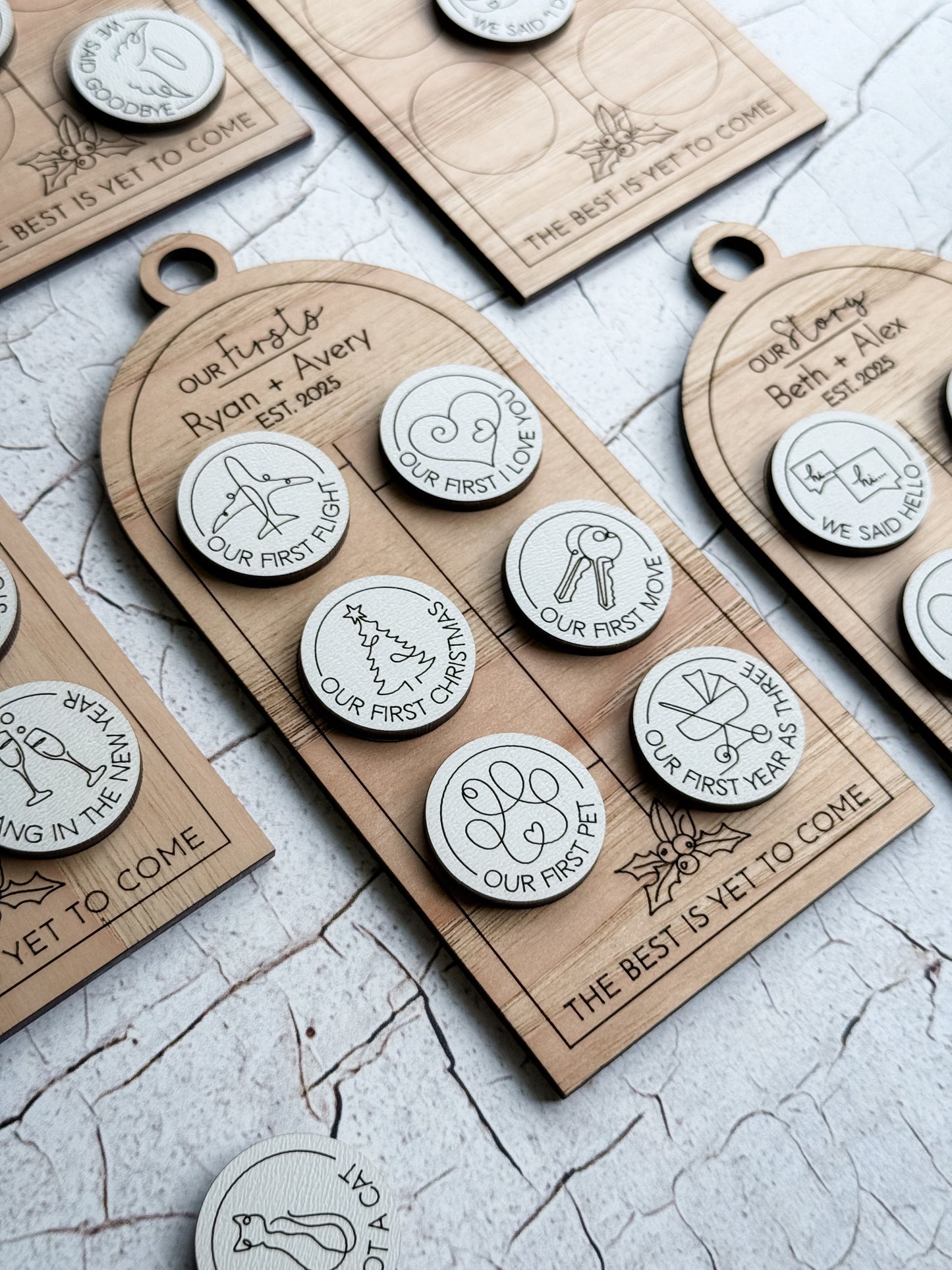 Personalized Milestone Holiday Ornament