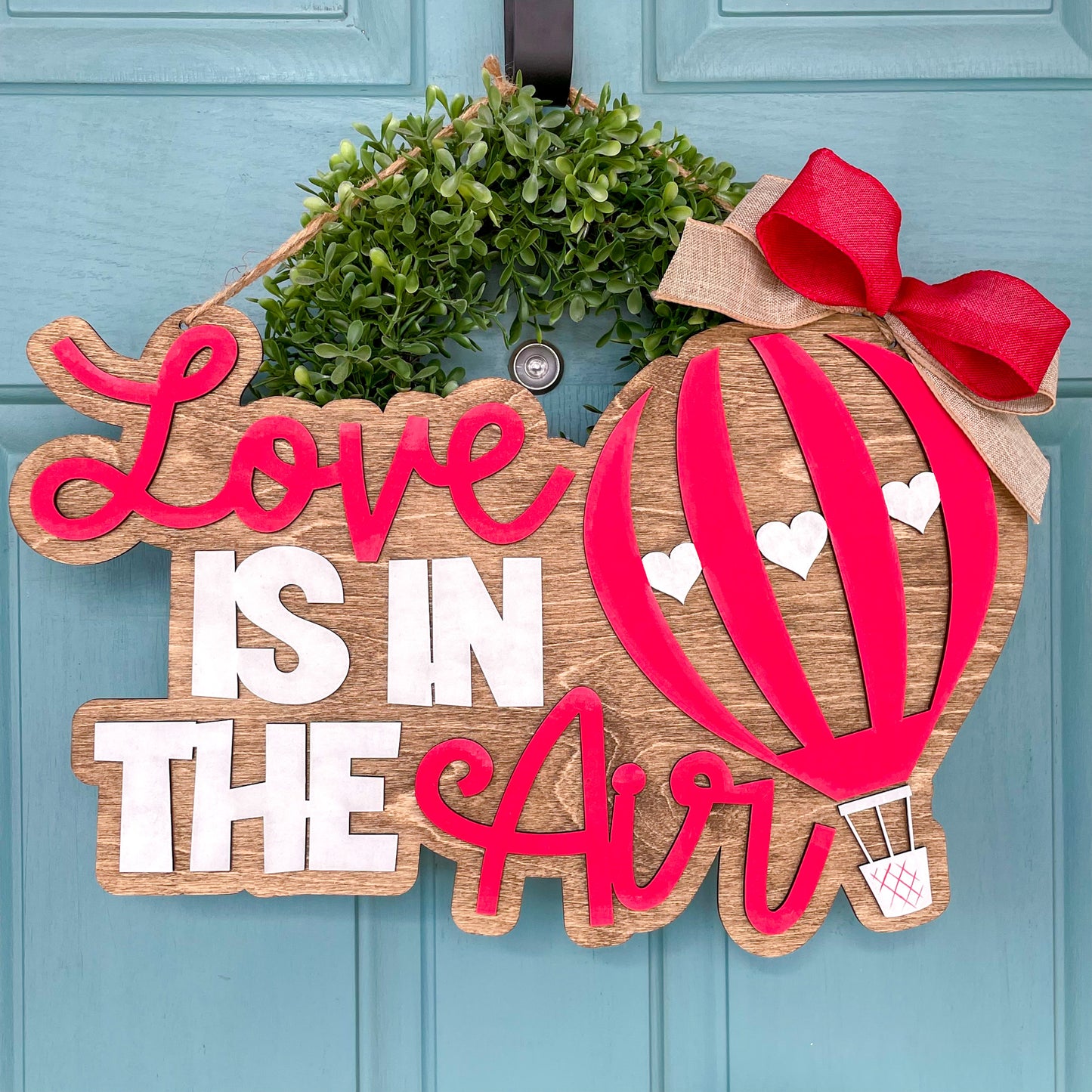 Valentine Door Decor - Sage Brewing Jan 12