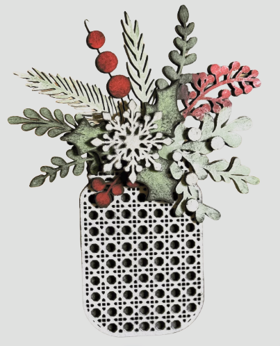 Floral Rattan Jar DIY Craft Night- Oct 15-Iconic Brewing