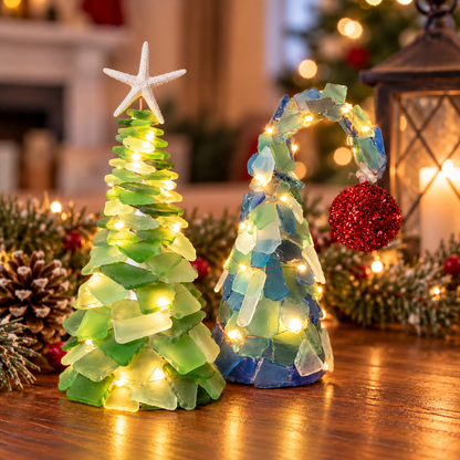 Sea Glass Christmas Tree Craft Night | Nov 4 at SoilMates in Kennewick