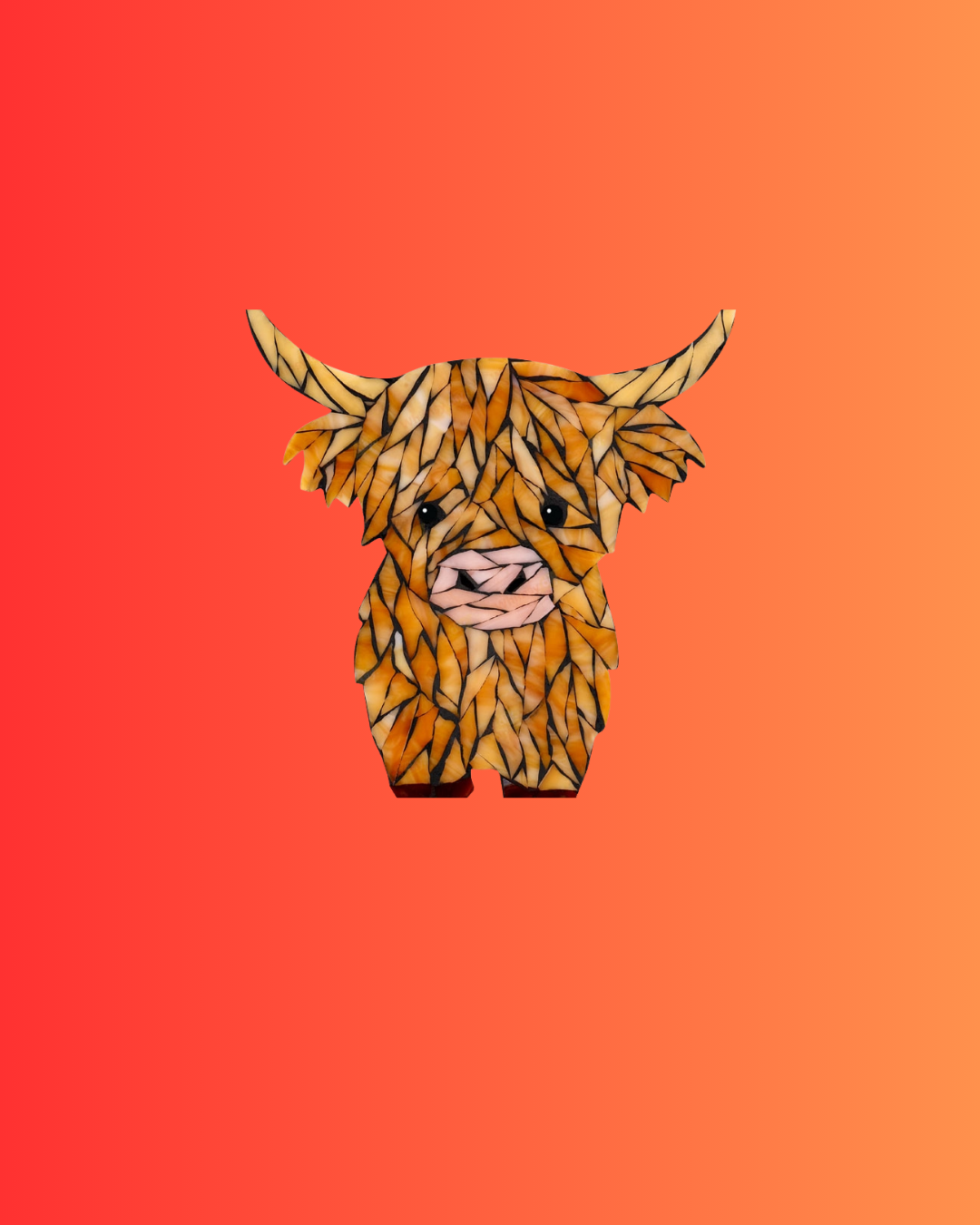 Highland Cows Mosaic Craft Night at Azucar at Out and About April 8 (21+)