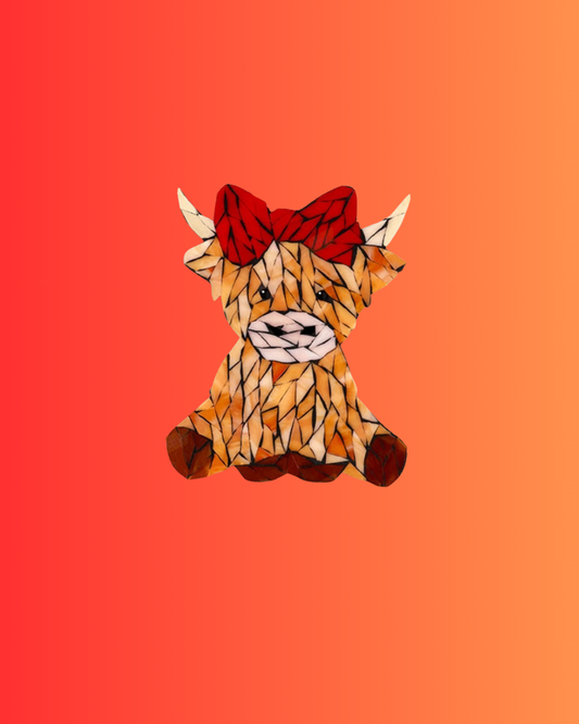 Highland Cows Mosaic Craft Night at Azucar at Out and About April 8 (21+)