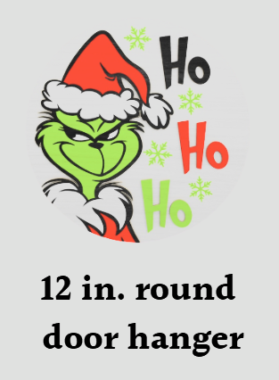 Gr.in.ch DIY Christmas Door Hanger Paint Party Kit (Alison's party)