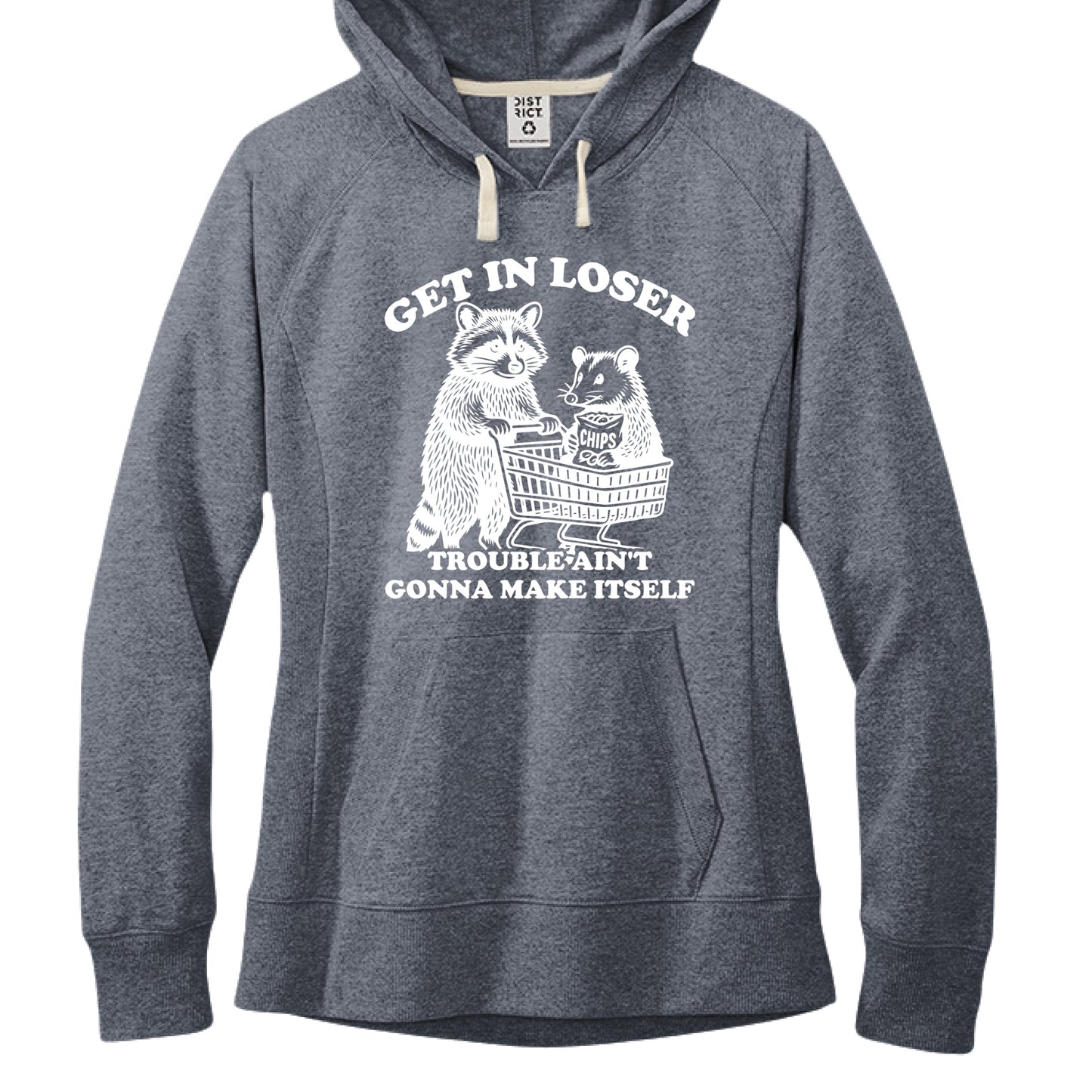 Heathered Navy - FRONT