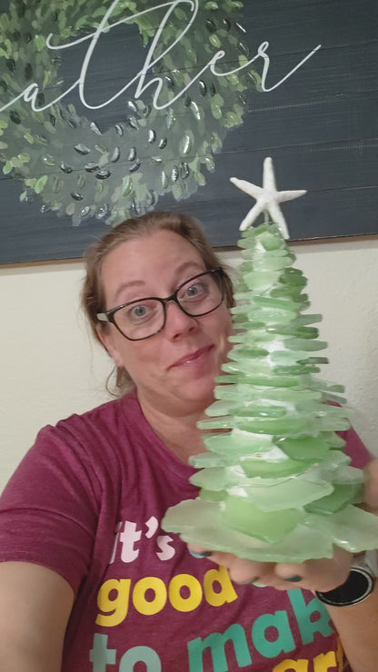 Sea Glass Christmas Tree Craft Night | Nov 4 at SoilMates in Kennewick