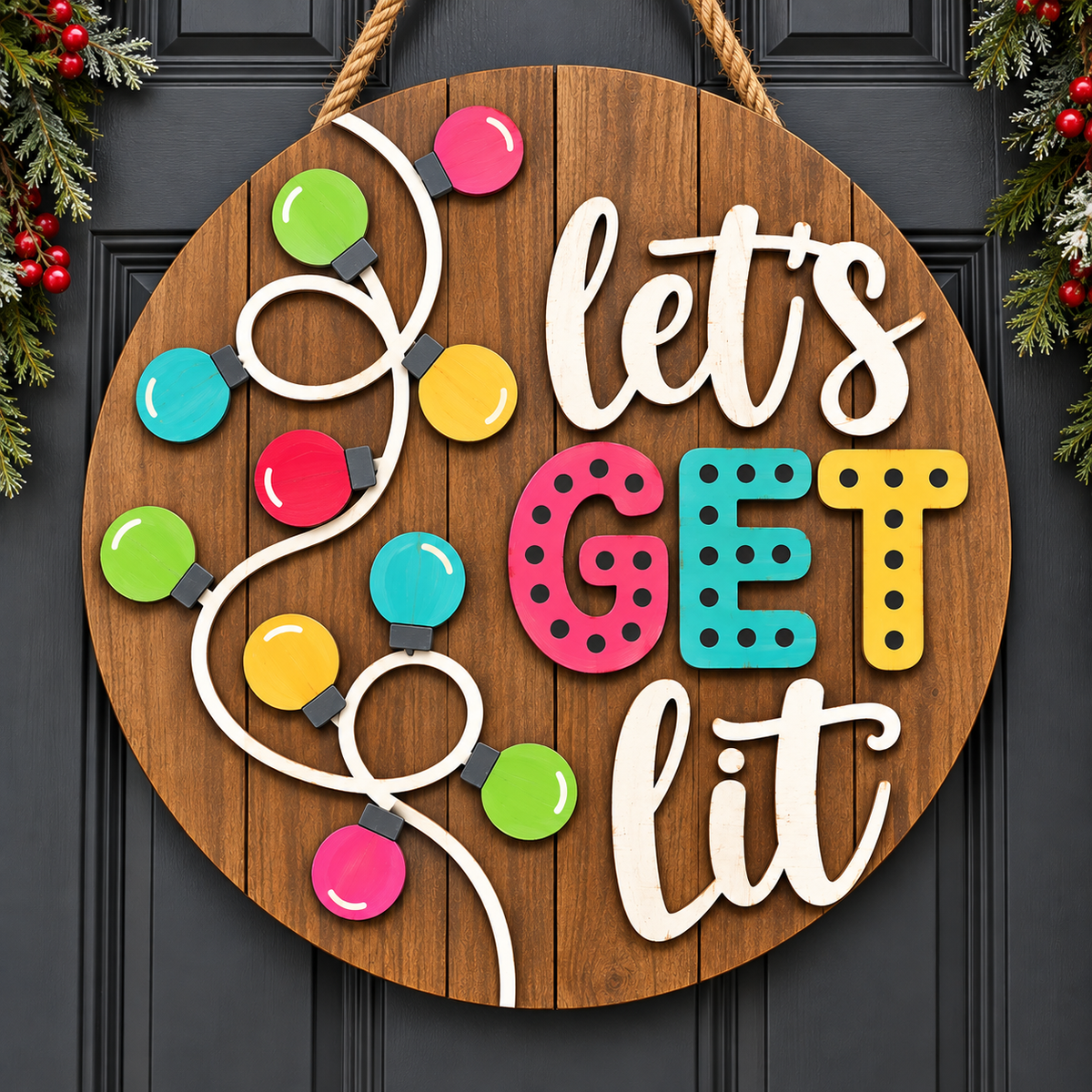🎄 'Tis the Season Christmas Holiday Door Hangers – Paint & Create! Dec 1 Sage Brewing, Pasco