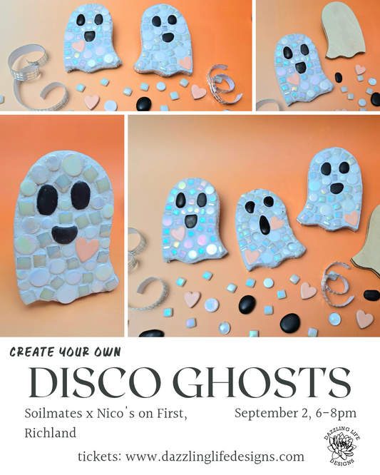 Disco Ghosts Mosaics