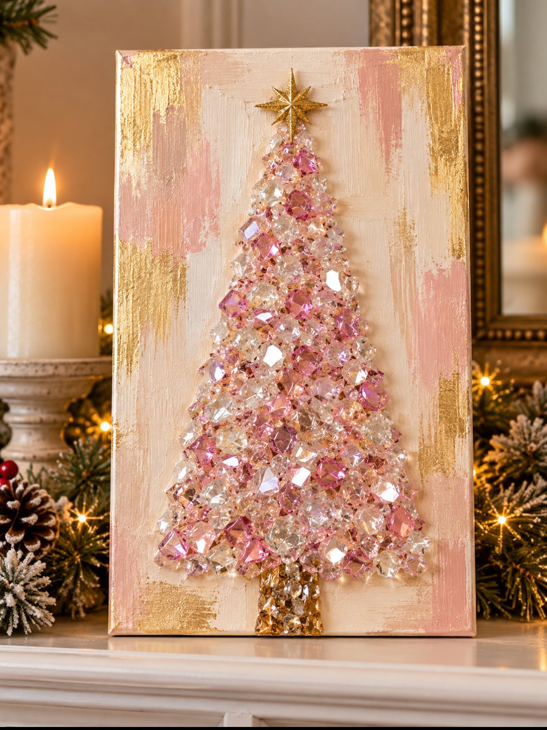 Oh, Christmas Tree! Crushed Glass Art Workshop. Blue Bridge Bar, Pasco, Dec 3