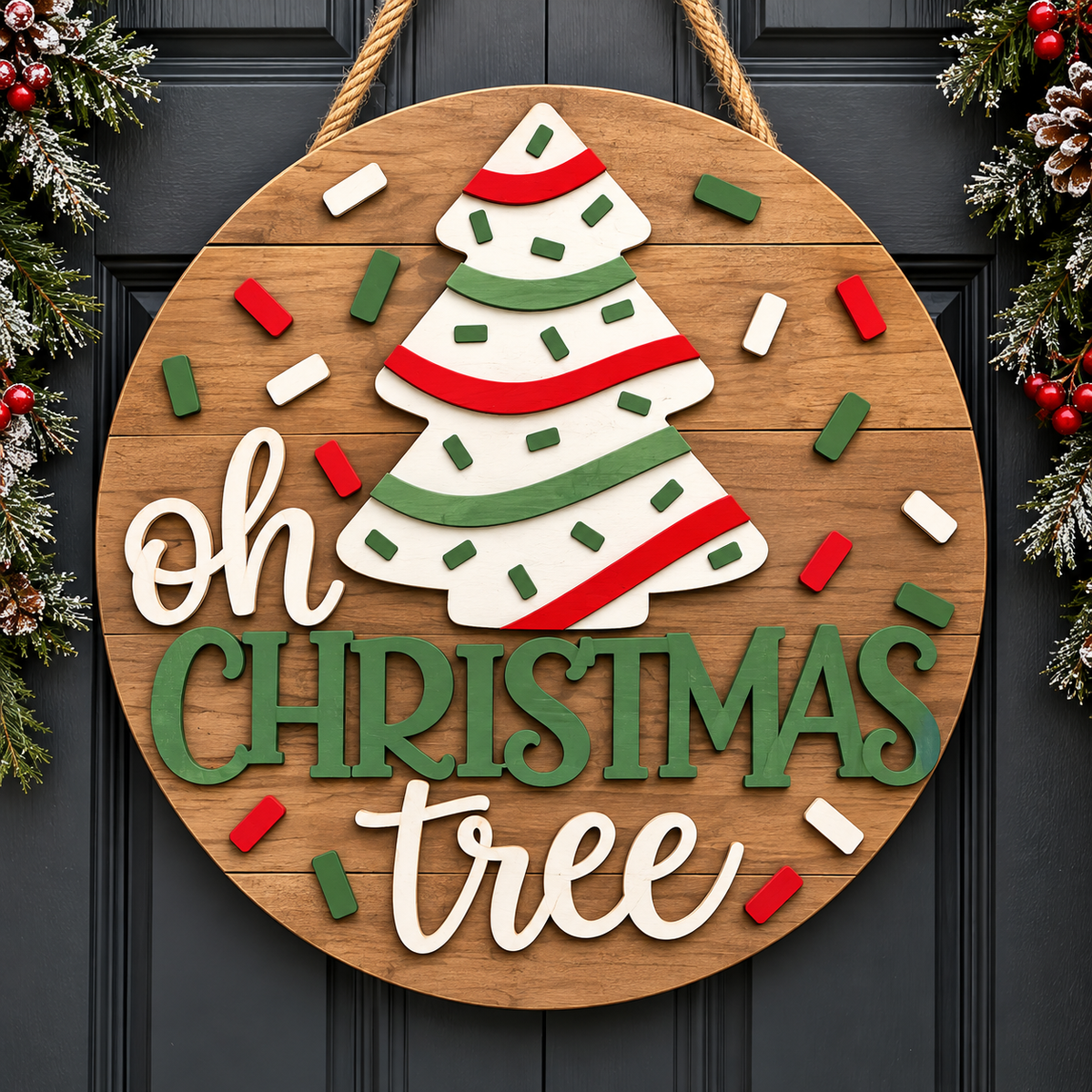 🎄 'Tis the Season Christmas Holiday Door Hangers – Paint & Create! Dec 1 Sage Brewing, Pasco