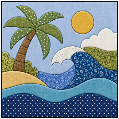 Fabric Art Kinusaiga at White Bluffs Brewing Aug 18