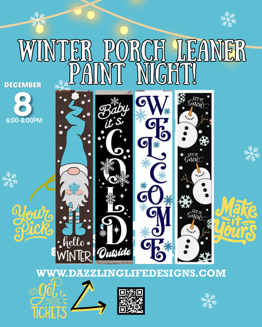 Winter Porch Leaner - Sage Brewing Dec 8